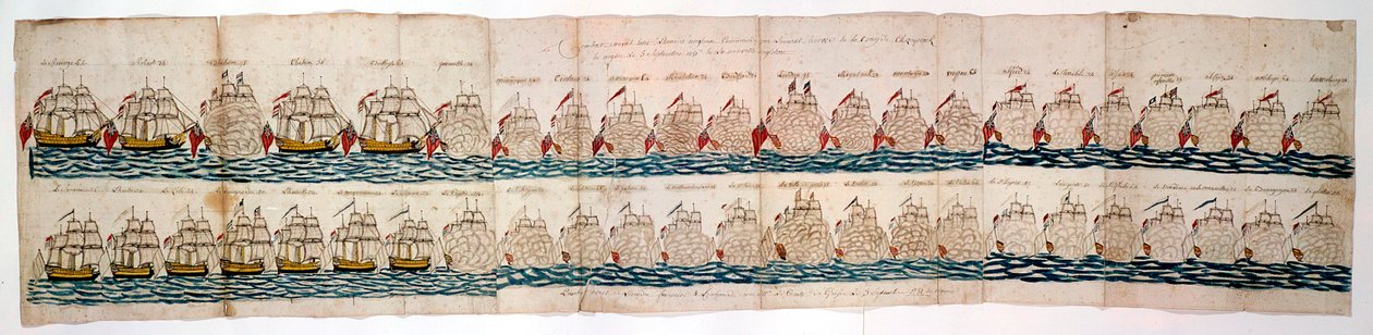 Amerikan Bağımsızlık Savaşı: Yorktown Savaşı, 1781 by Unbekannt