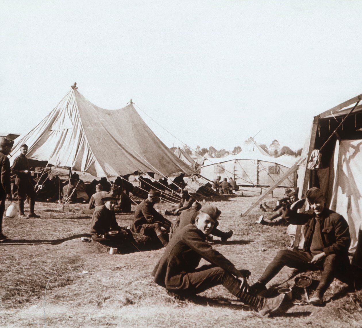 Amerikan kampı, Melette, Fransa, c1914-c1918 by Unbekannt