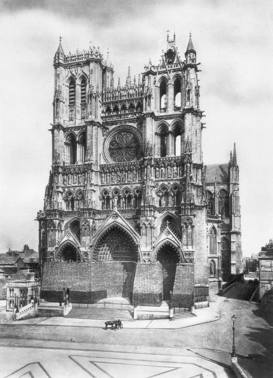 Amiens Katedrali, Picardy, Fransa, 1918 by Unbekannt