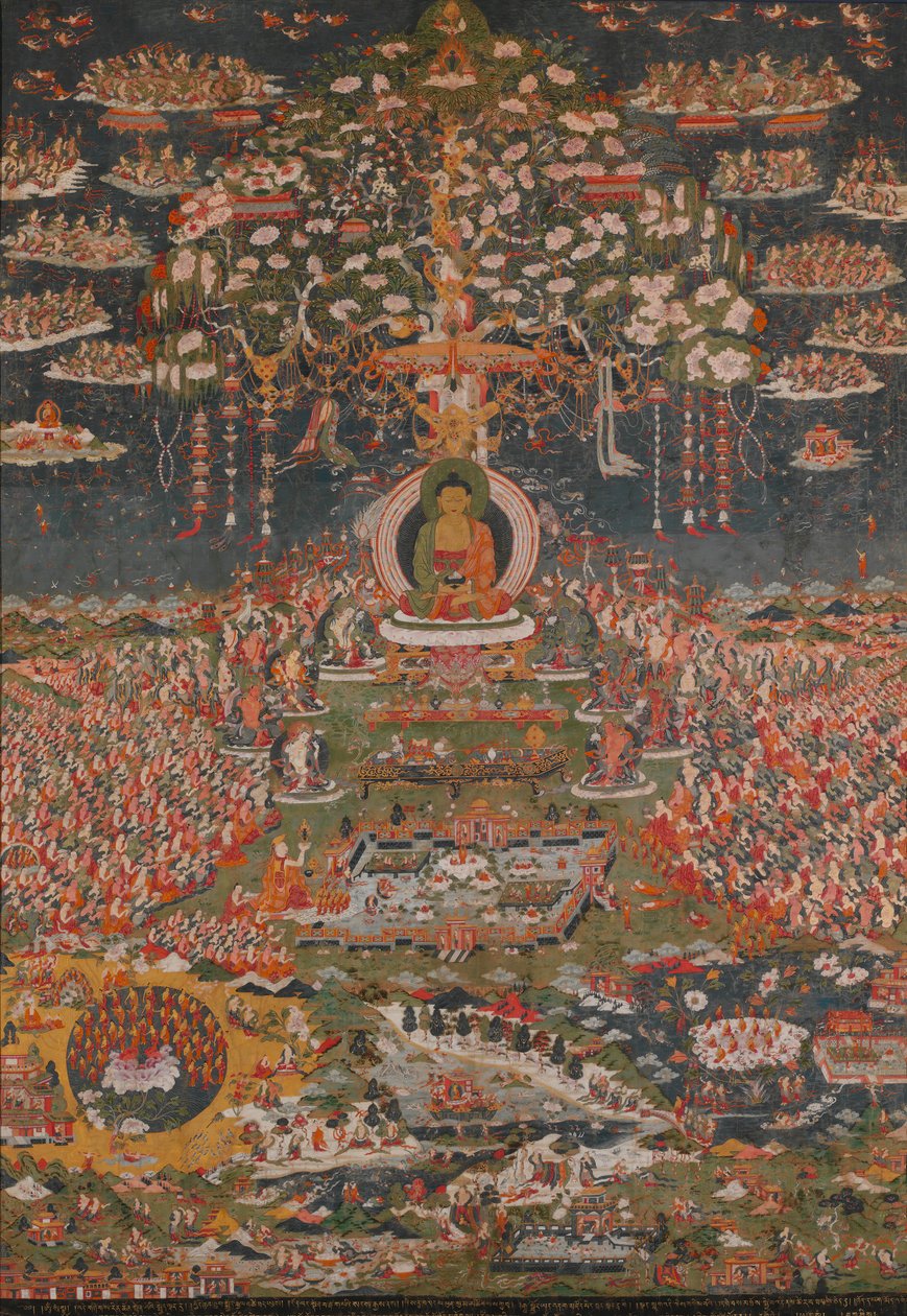 Amitabha, Batı Saf Toprakların Budası Sukhavati, yak. 1700. by Unbekannt