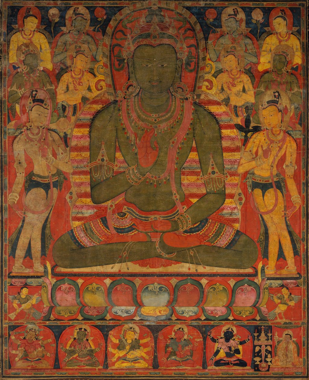 Amoghasiddhi, Kuzey Saf Toprakların Budası, M.Ö. 1200-50. by Unbekannt