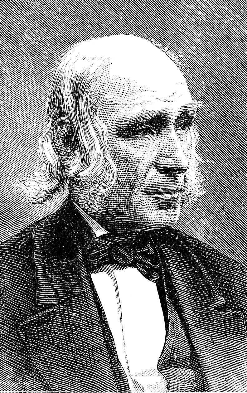 Amos Bronson Alcott 1799-1888, Amerikalı öğretmen ve transandantalist by Unbekannt
