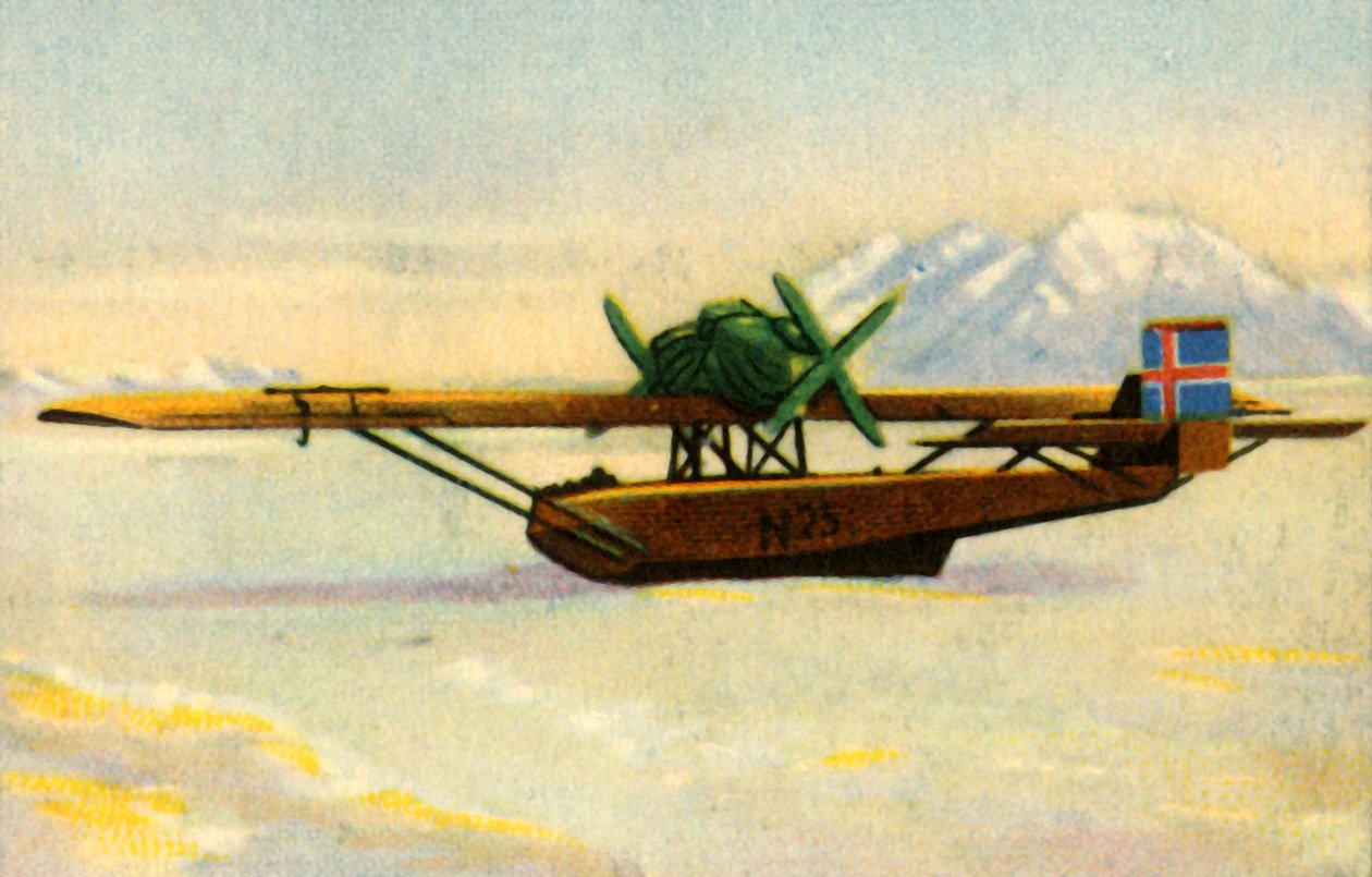 Amundsens Dornier Do J Wal kutup buzunda, 1925, 1932. by Unbekannt