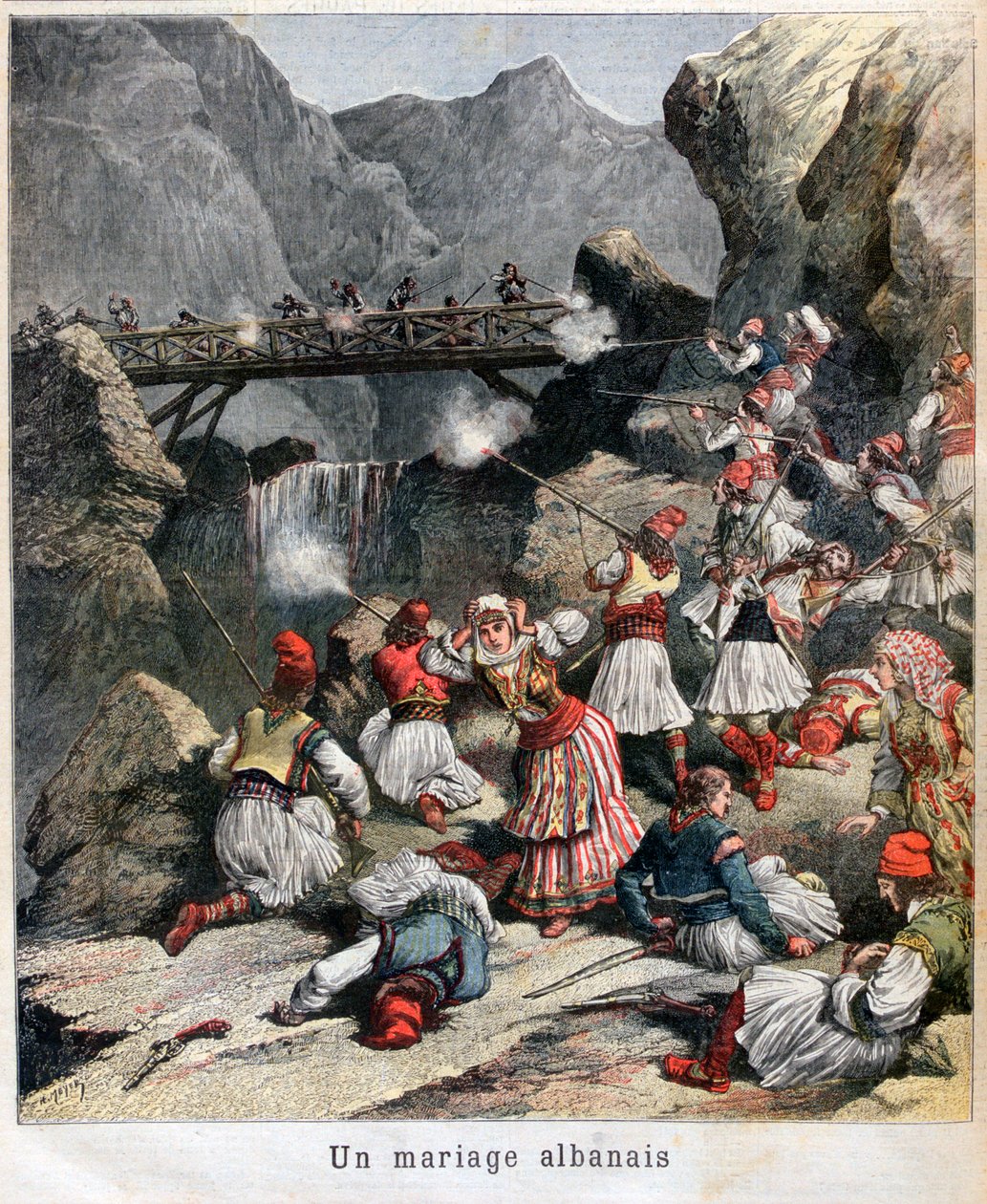 Arnavut evliliği, 1892 by Unbekannt
