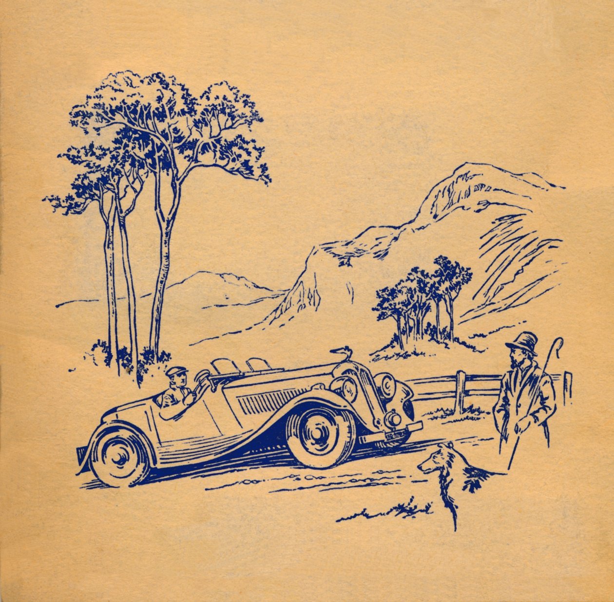 Bir Motorlu Arabalar Albümü ön kapak, c1936 by Unbekannt