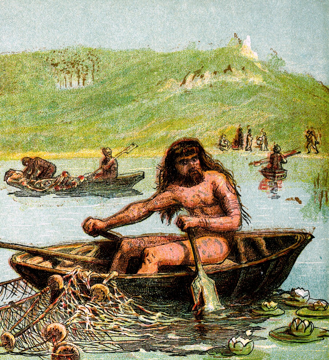 Teknesinde Eski Bir Briton, c1850 by Unbekannt