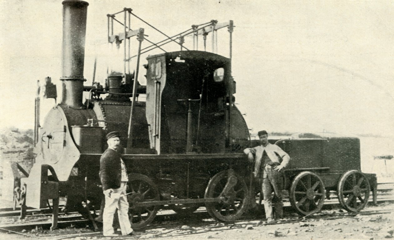 Erken Kömür Lokomotifi, c1930. by Unbekannt