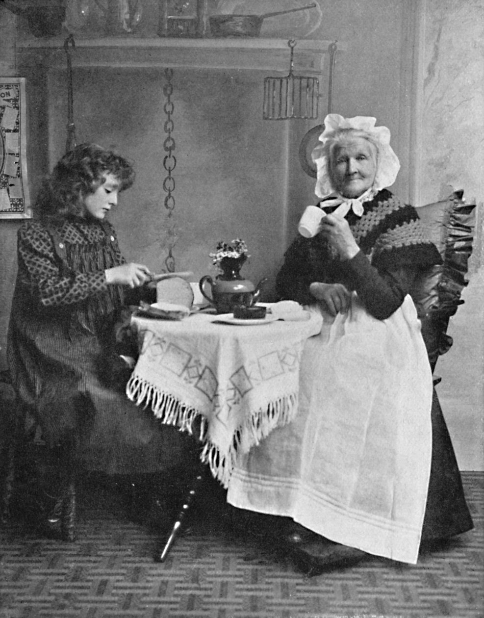 Bir İngiliz kulübesi sahnesi, 1912 by Unbekannt