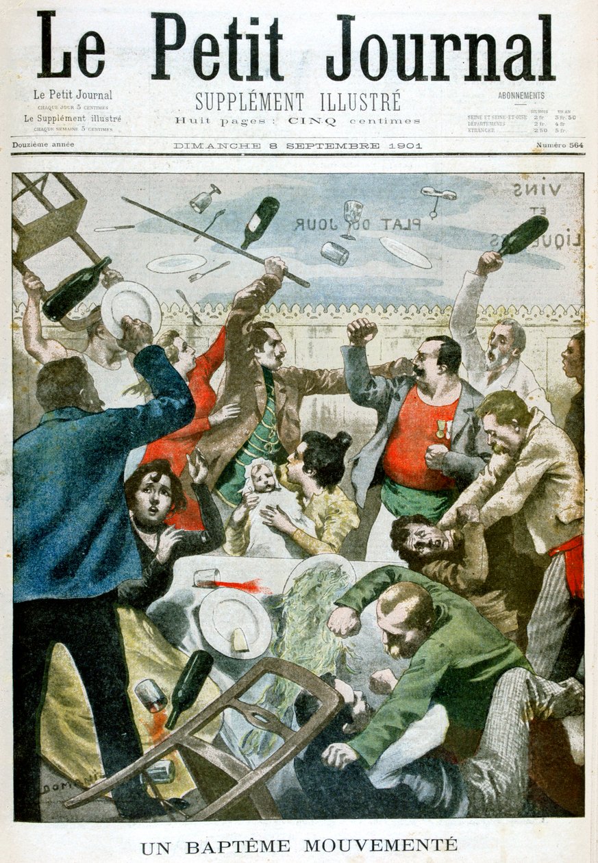 Olaylı Bir Vaftiz, 1901 by Unbekannt