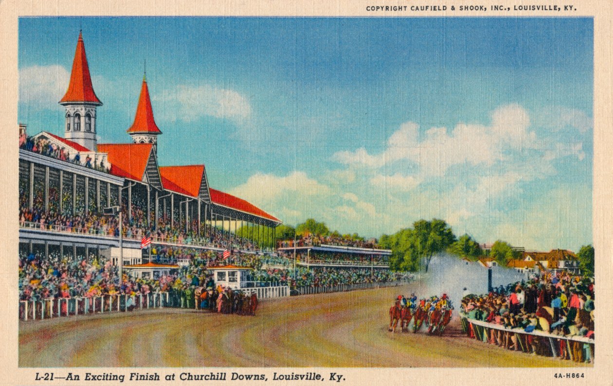 Churchill Downs, Louisville, Ky, c1940