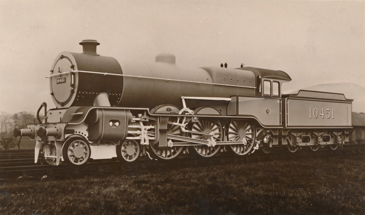 Bir L.M.S. Kızgın Ekspres Yolcu Motoru, 1927. by Unbekannt