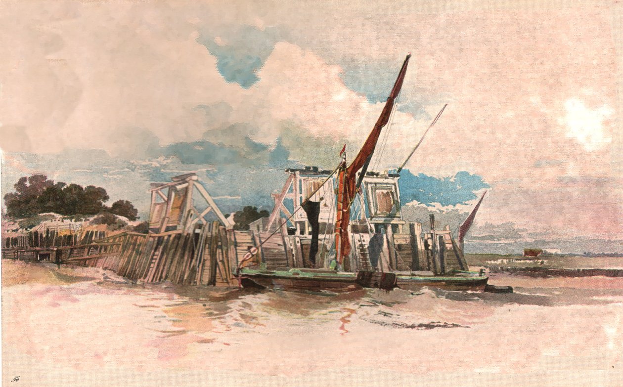 Bir Dış Mekan Kroki, c1900. by Unbekannt