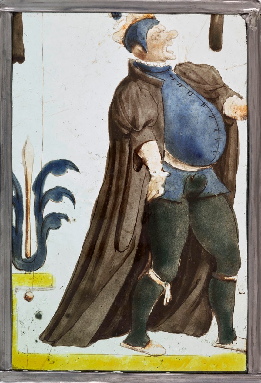 Bir aktör, ca. 1600. by Unbekannt