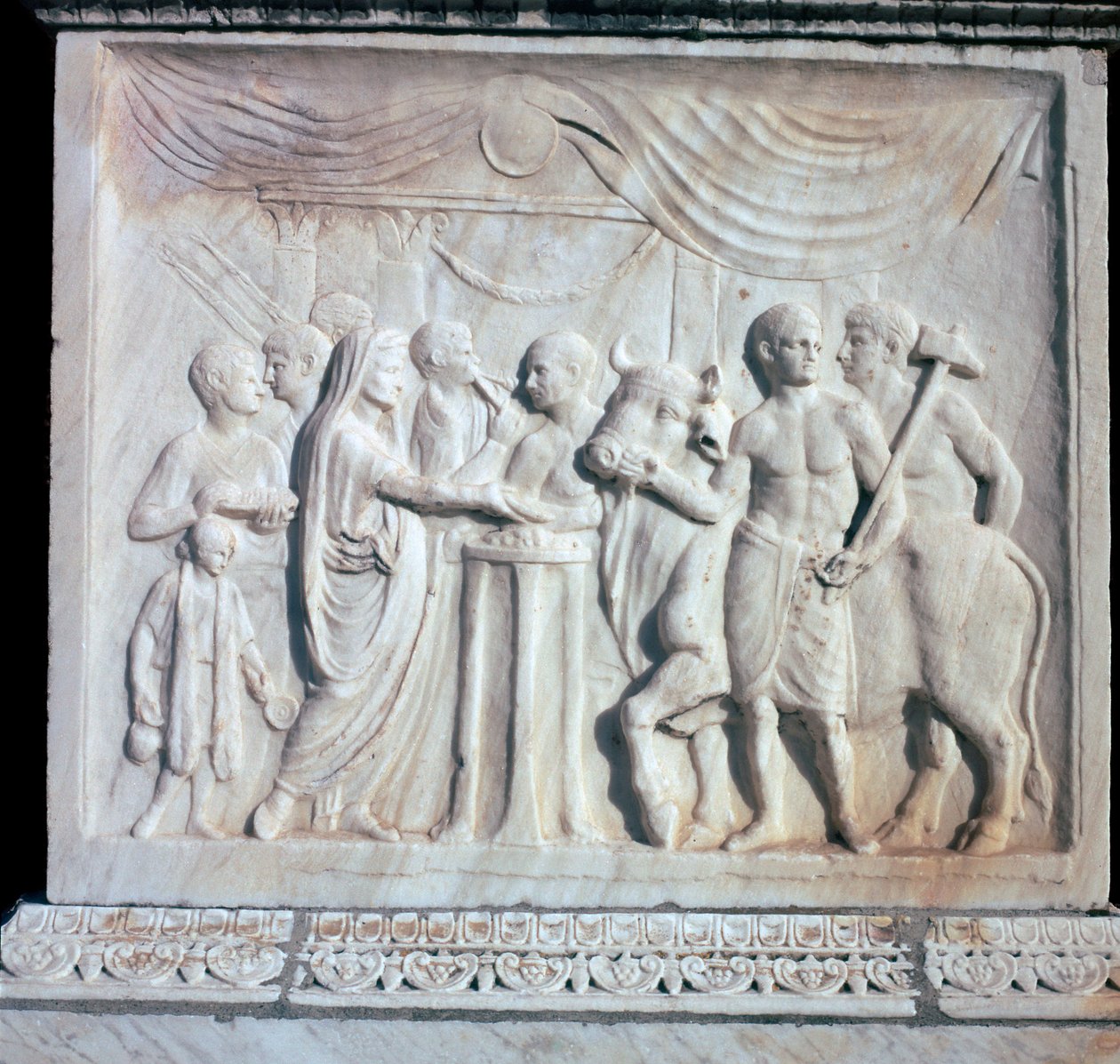 Roma İmparatorluk kültüne adanmış bir sunak, 1. yüzyıl by Unbekannt
