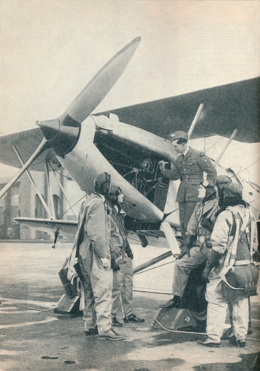 Sealand Aerodrome, Flintshire, c1936 c1937