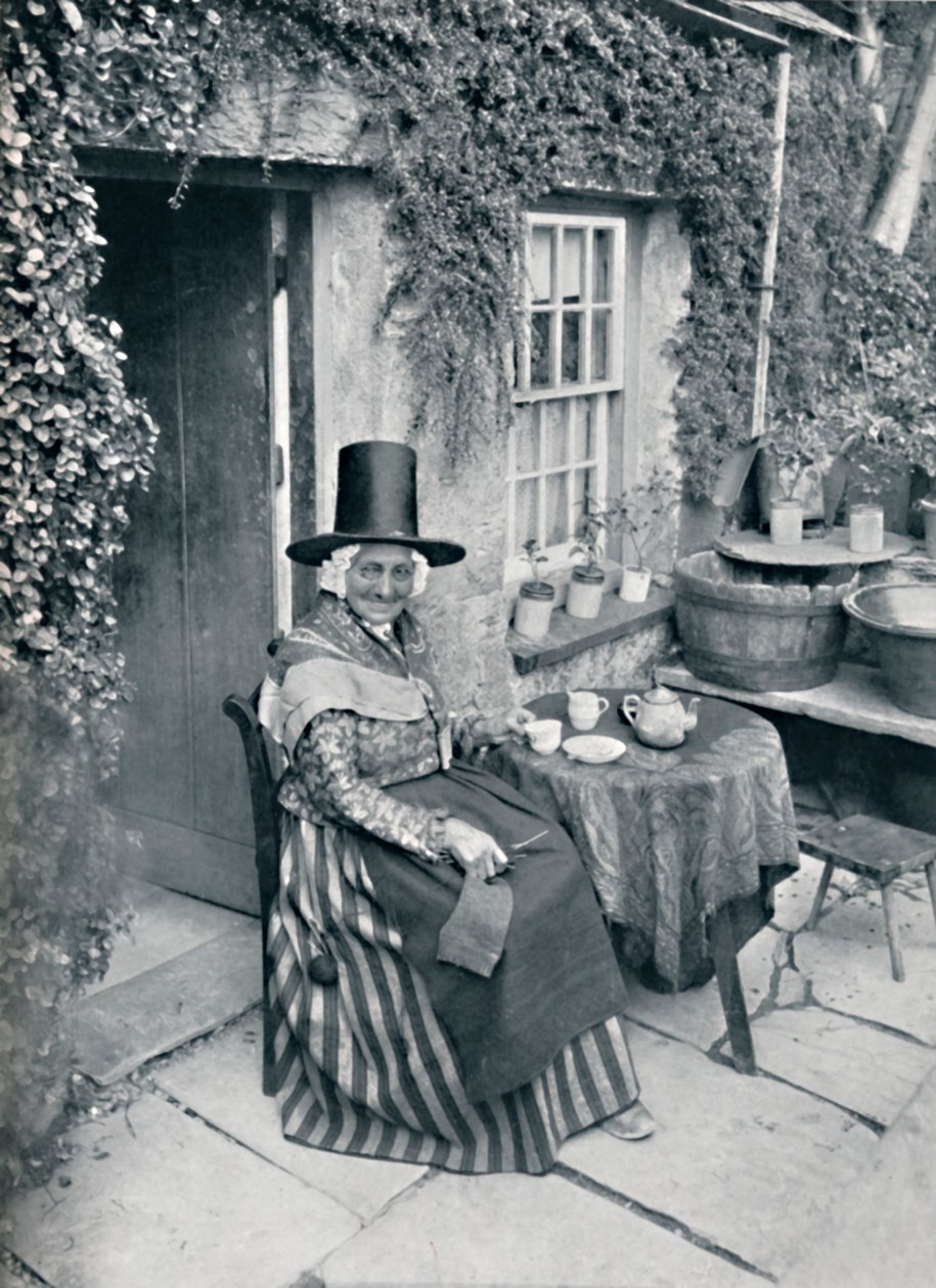 Yaşlı bir Galli kadın, 1912 by Unbekannt