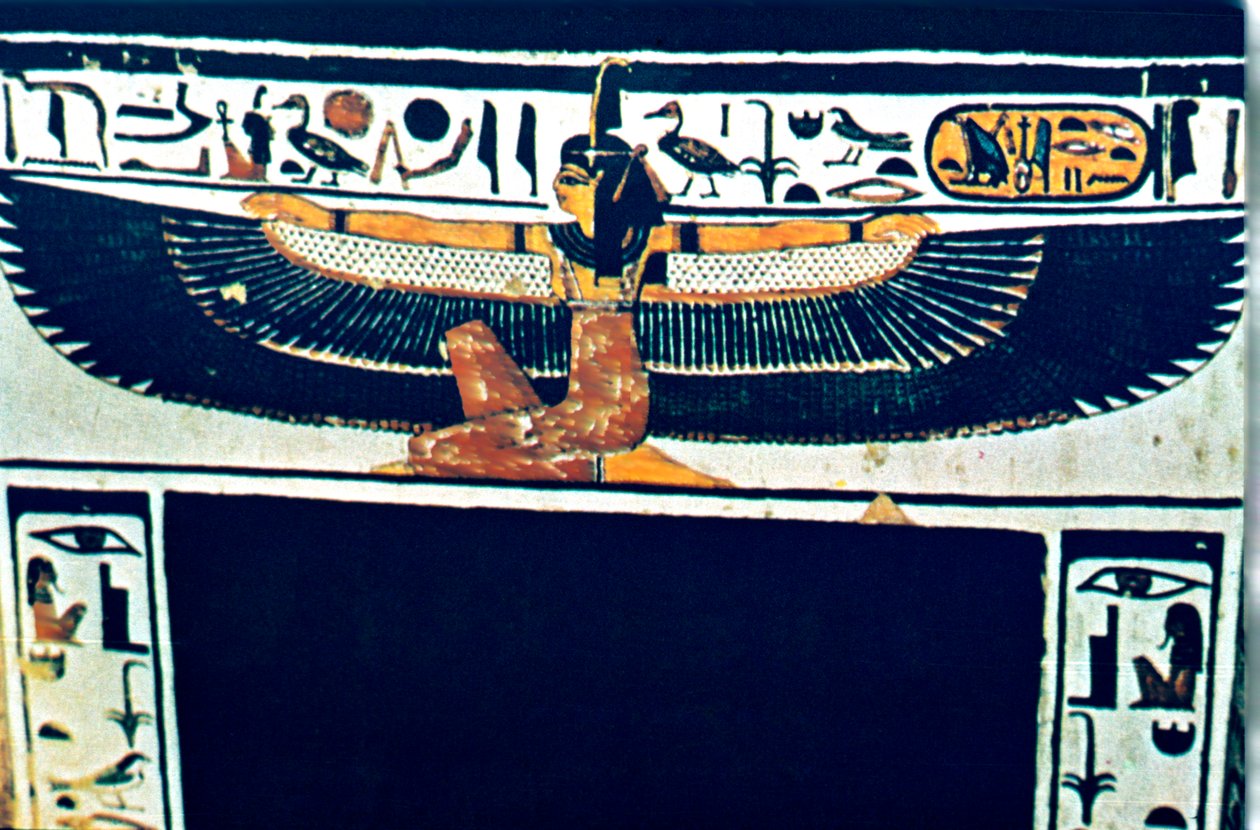 Antik Mısır hiyeroglifleri, Thebes, Mısır by Unbekannt