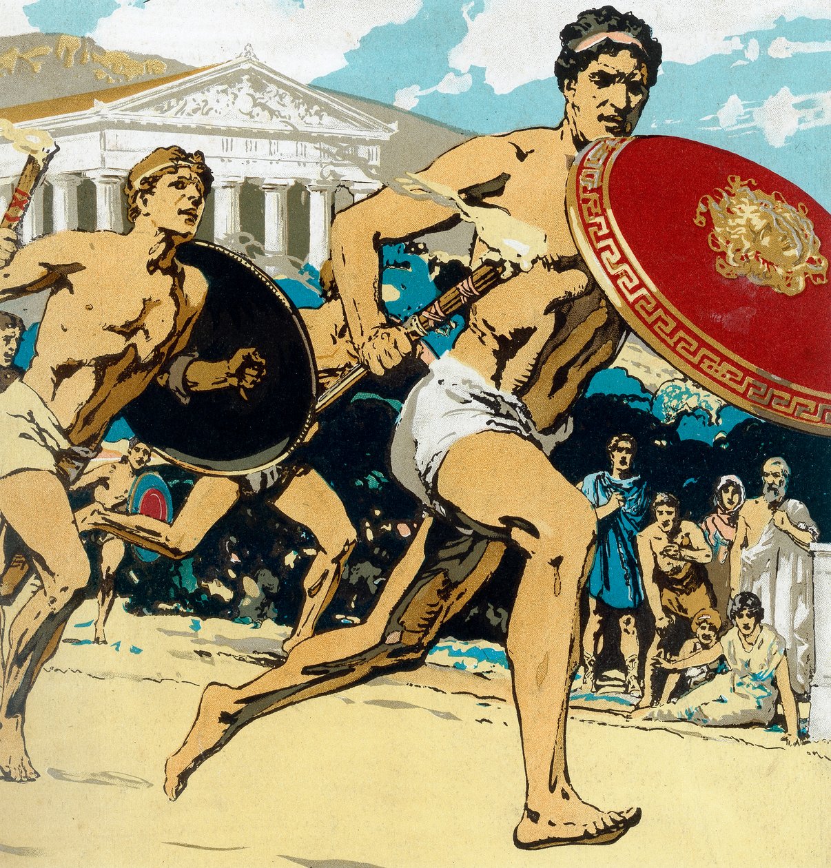 Antik Olimpiyat Oyunları: bayrak yarışı, 1922 by Unbekannt