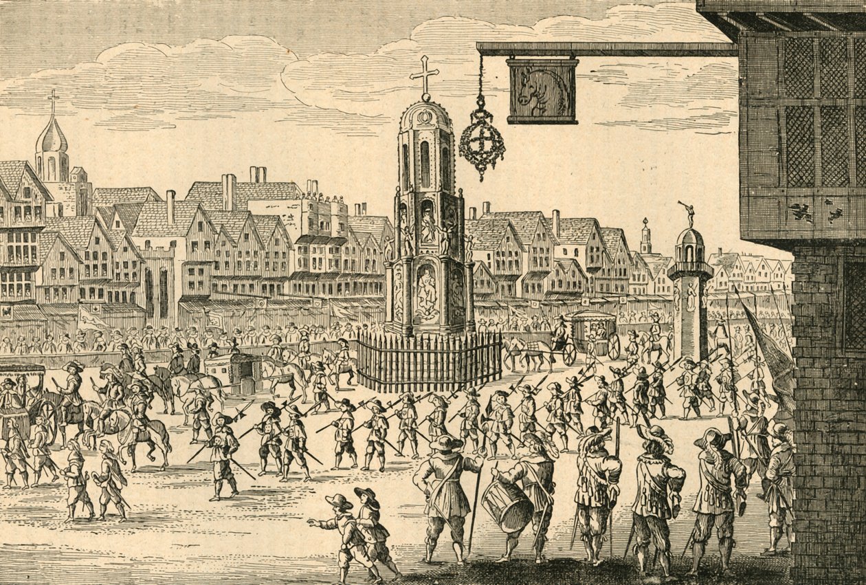 Cheapside Antik Görünümü, 1897. by Unbekannt