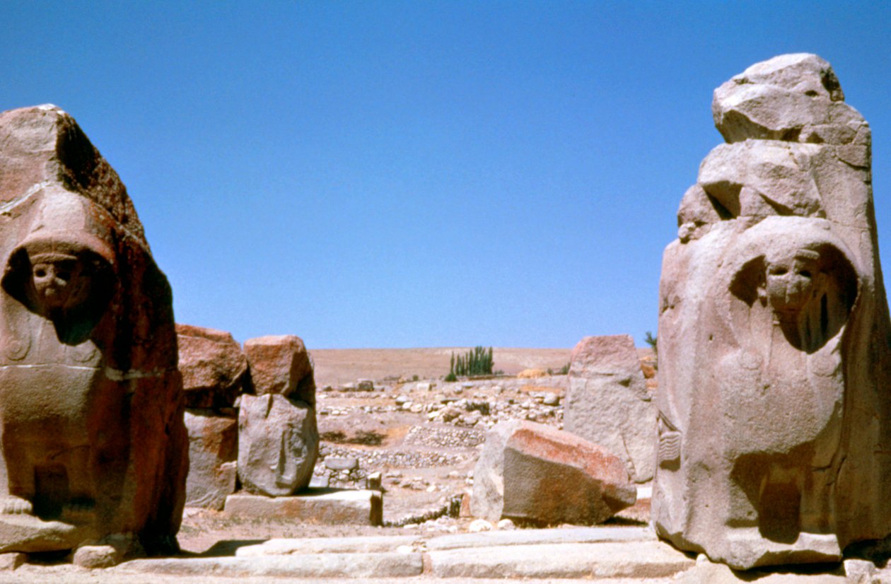Alaca Höyük yakınlarındaki antik alan, Mısır, MÖ 1350 by Unbekannt