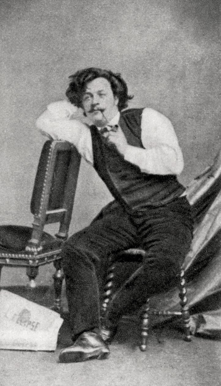 Andre Gill, Fransız karikatürist, 1868 by Unbekannt