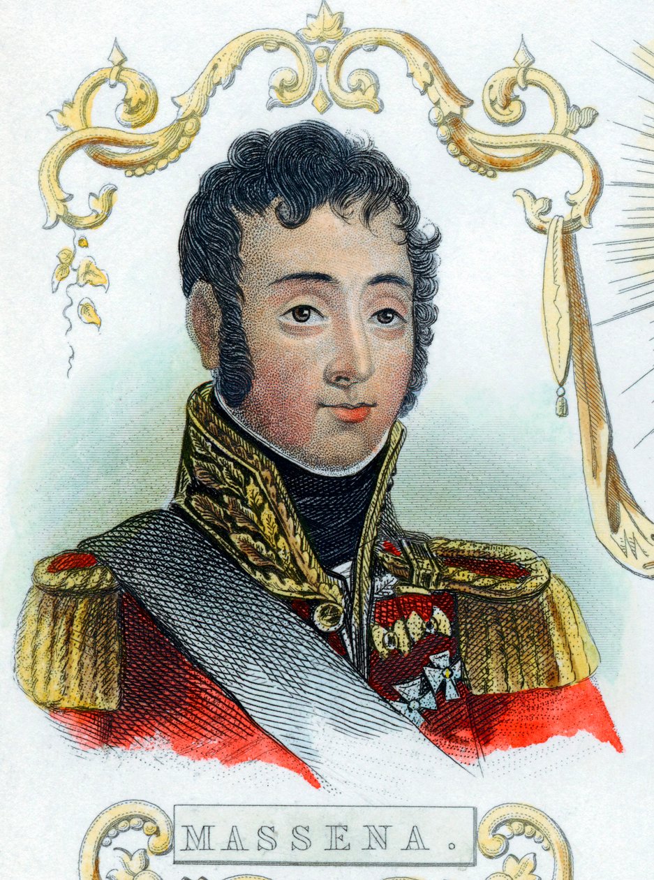 Andre Massena, Fransız askeri, c1830 by Unbekannt