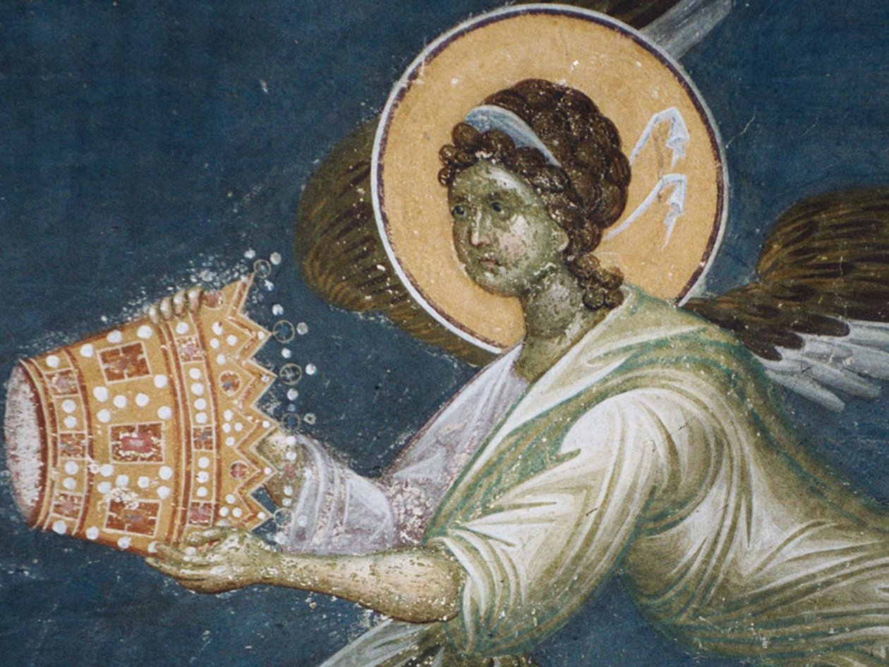 taçlı melek, 1321-1322 by Unbekannt