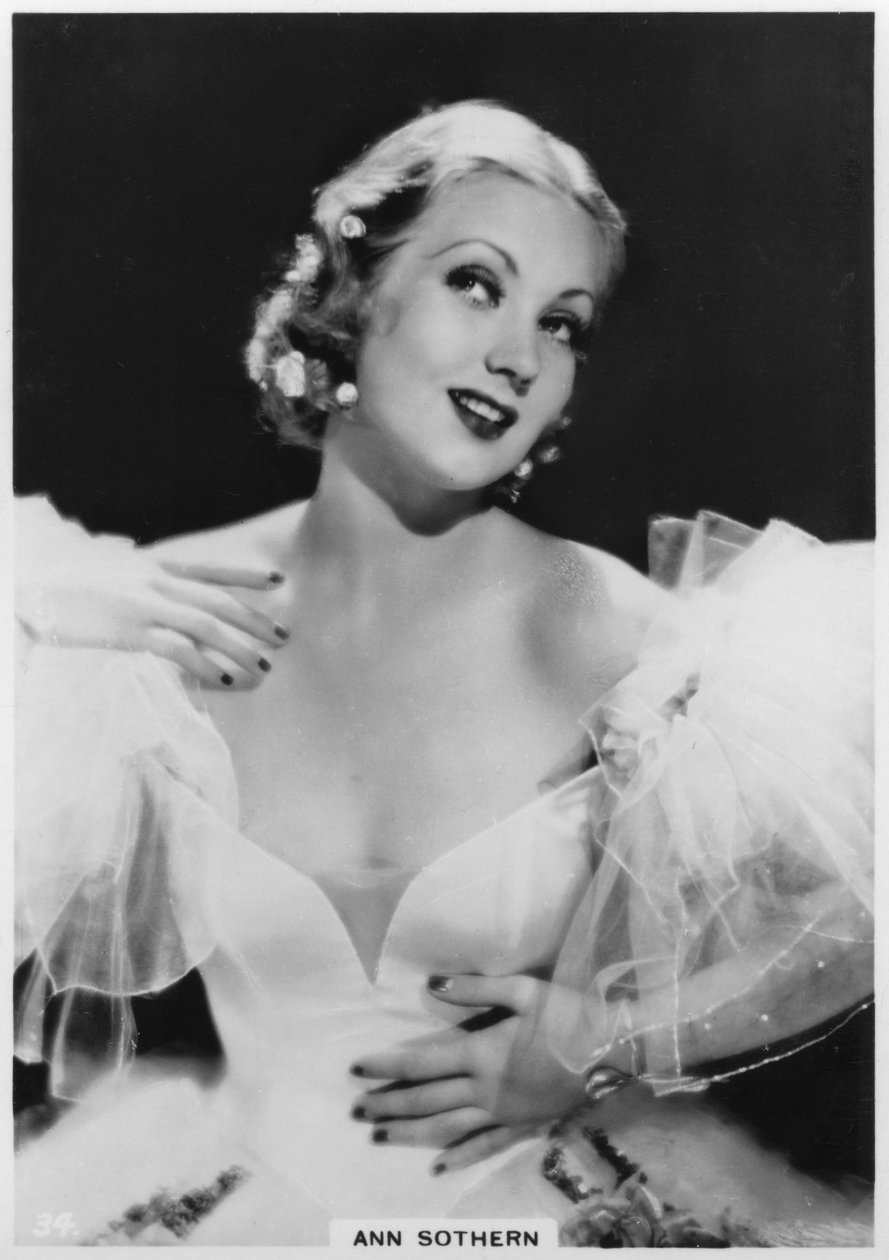 Ann Sothern, Amerikalı film ve televizyon oyuncusu, c1938 by Unbekannt