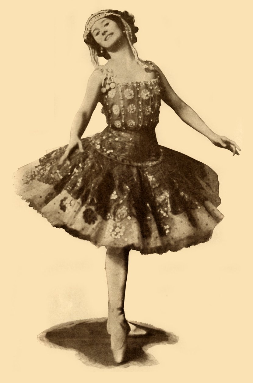 Ana Pavlova, 1910. by Unbekannt