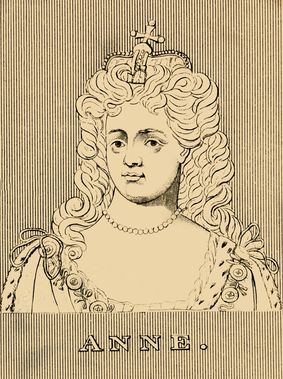 Anne, 1665-1714, 1830. by Unbekannt