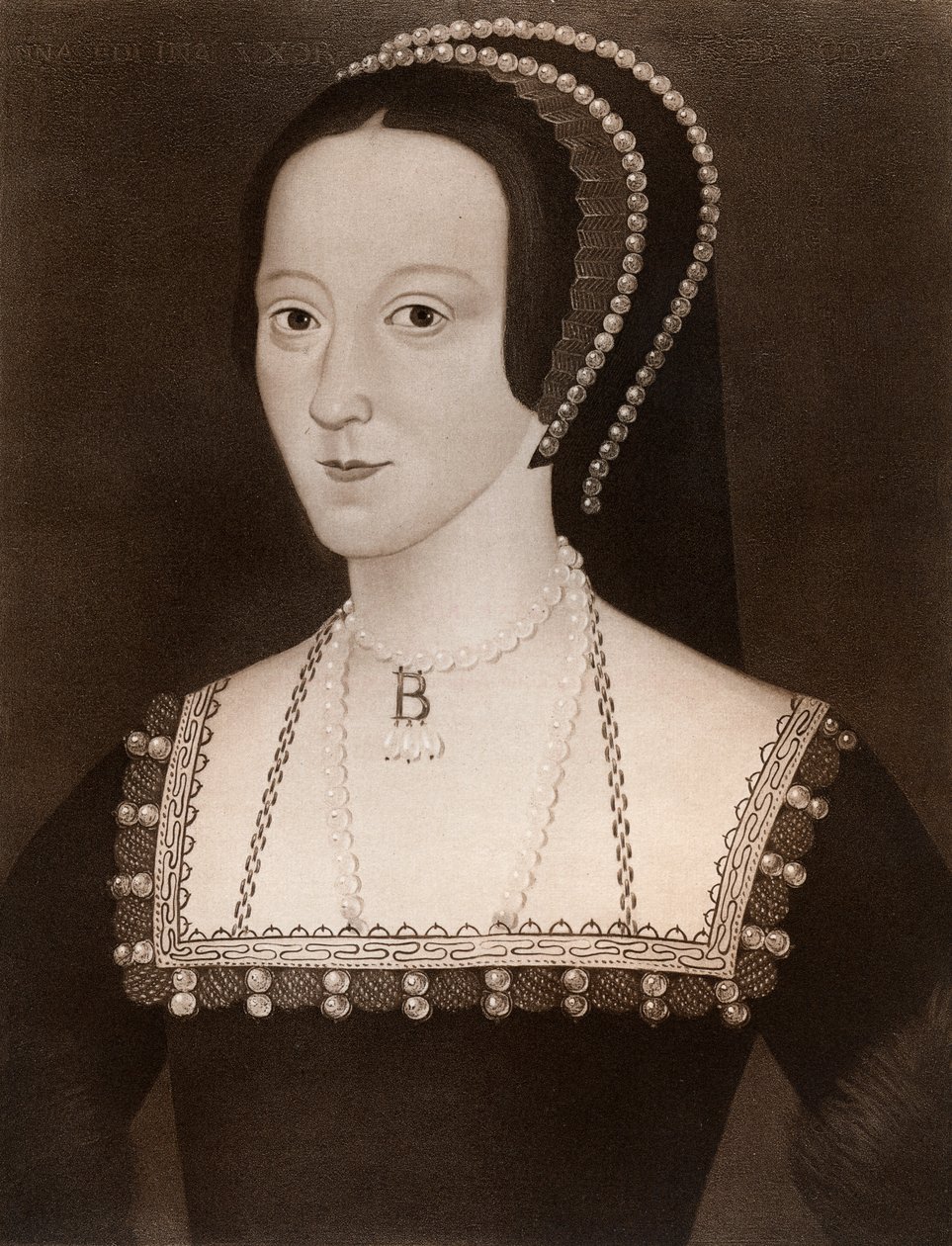 Anne Boleyn, c1532, 1902 by Unbekannt