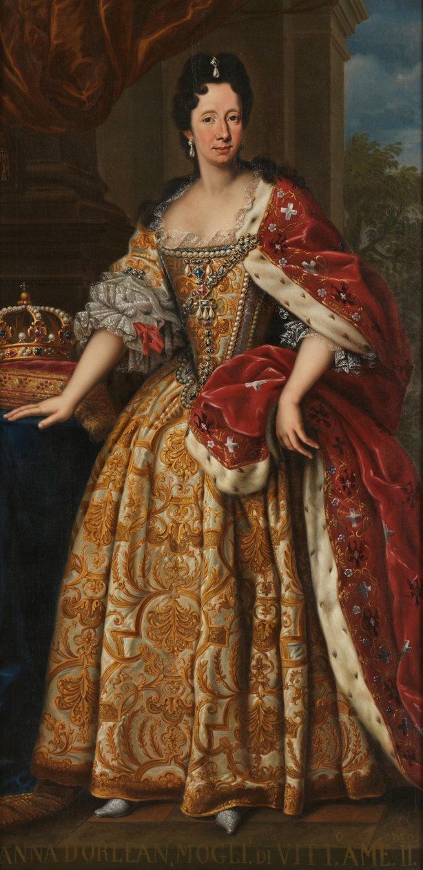 Anne Marie dOrléans 1669-1728, Savoy Düşesi by Unbekannt