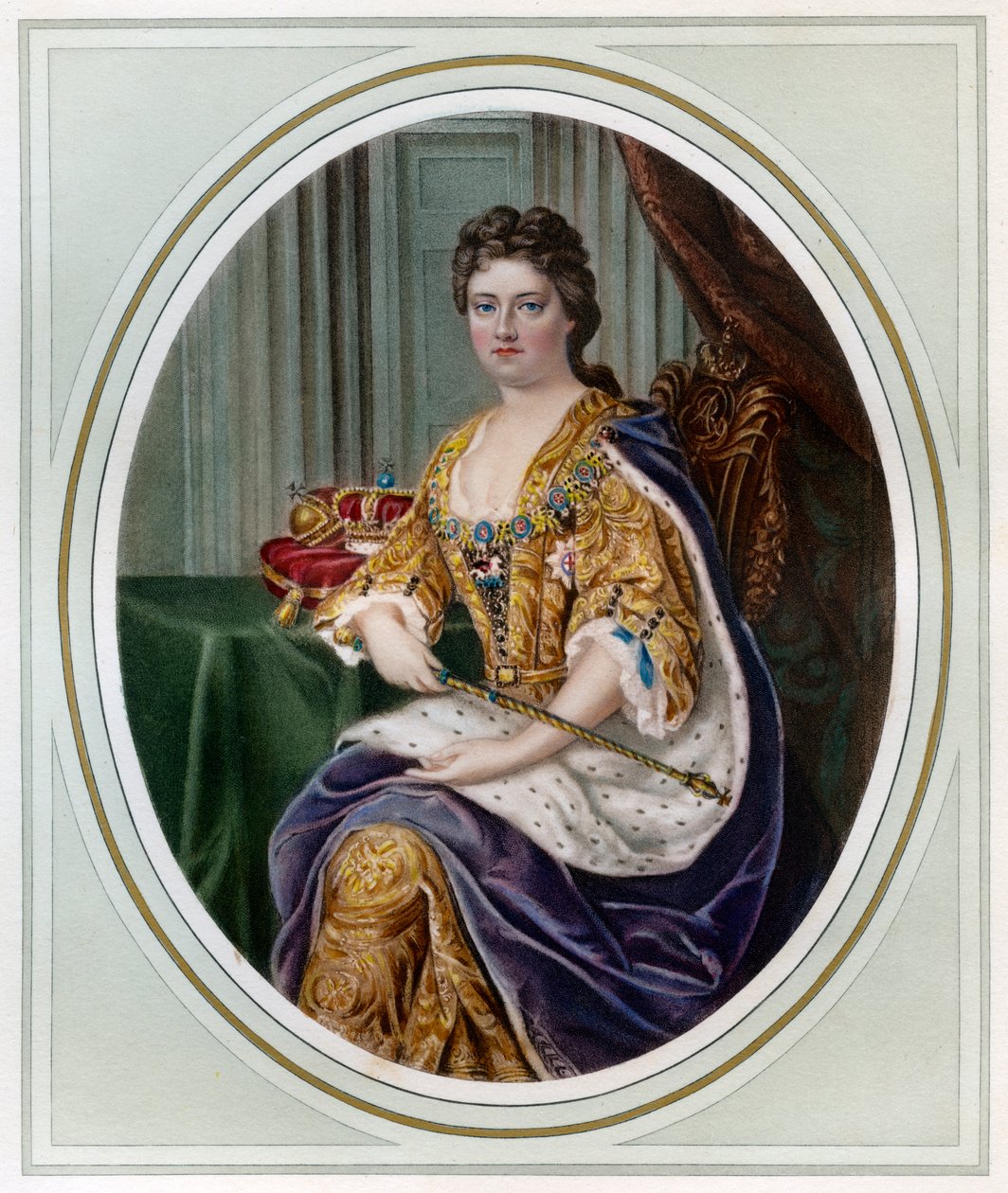 Anne, Büyük Britanya Kraliçesi, 1702-1714 1906 by Unbekannt
