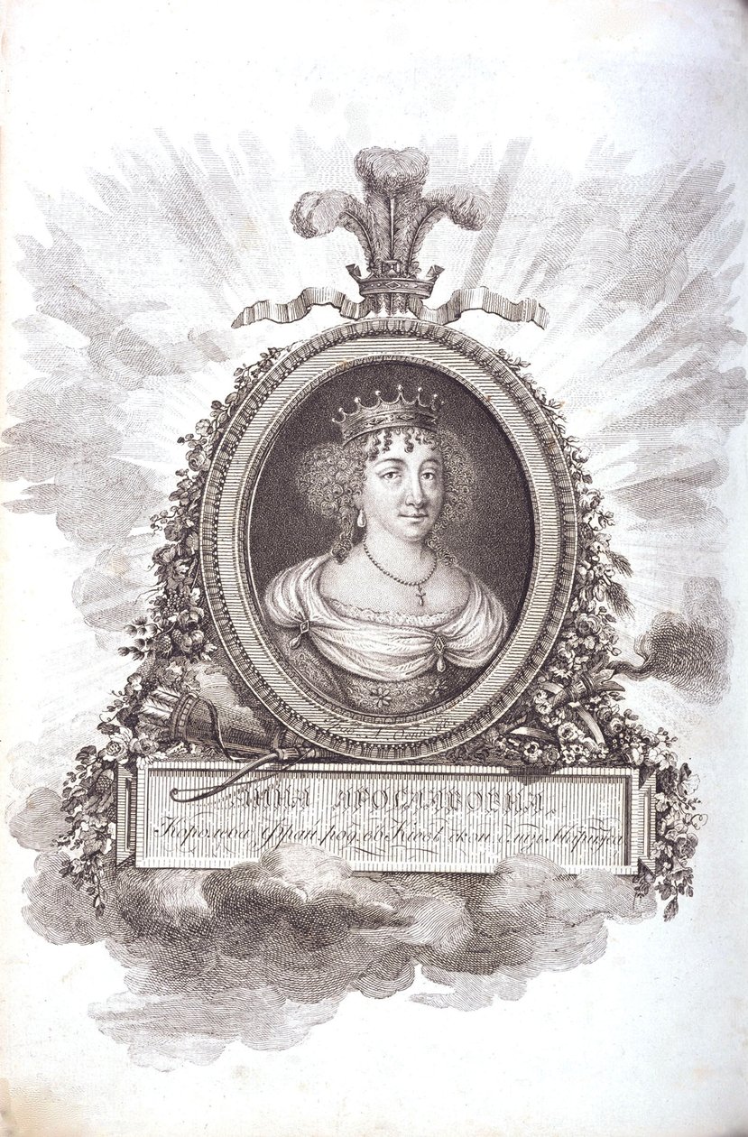 Kievli Anne Anna Jaroslawna, Fransa Kraliçesi, c. 1805-1810 by Unbekannt