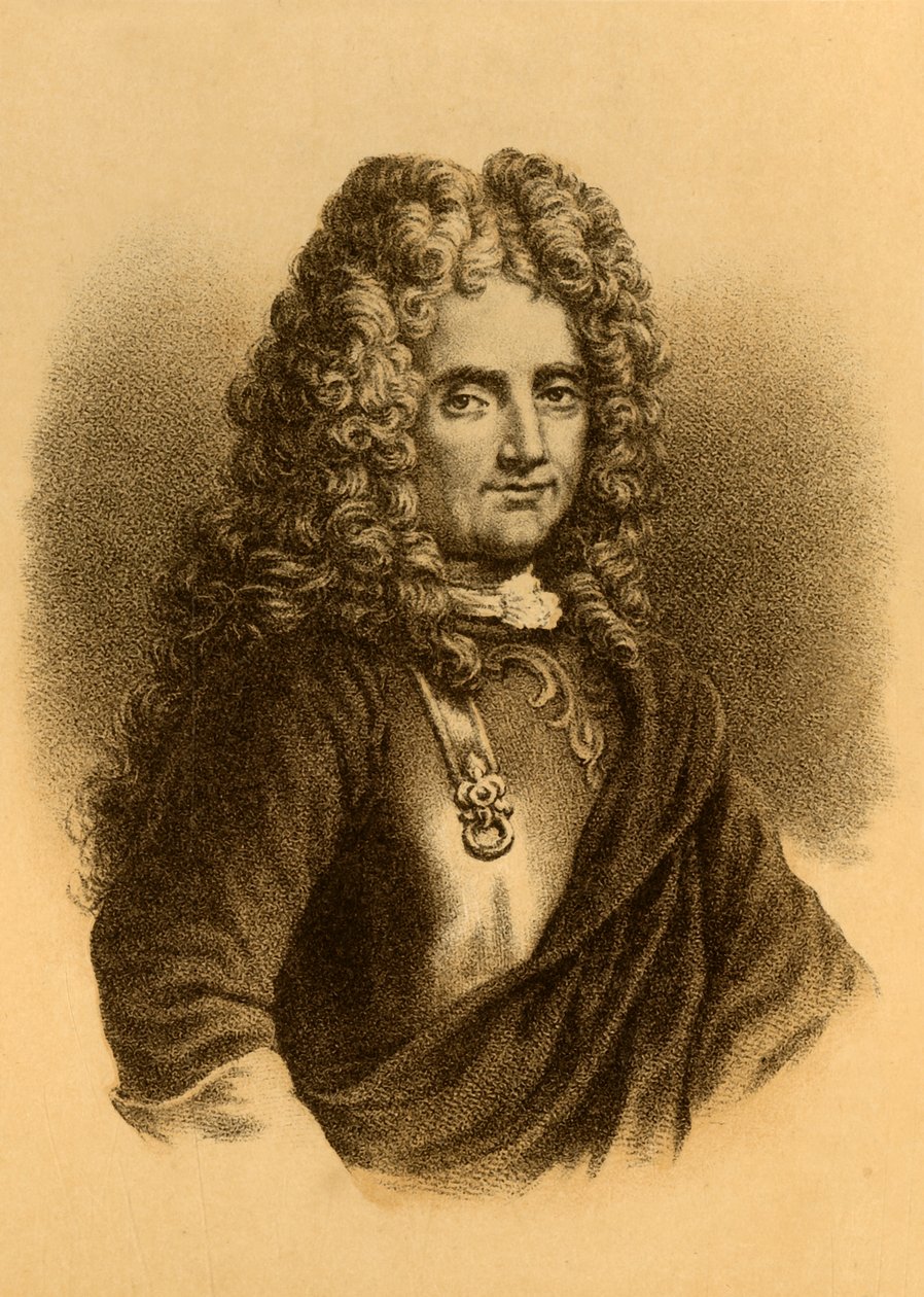 Anthony Kont Hamilton, c1680, c1880. by Unbekannt