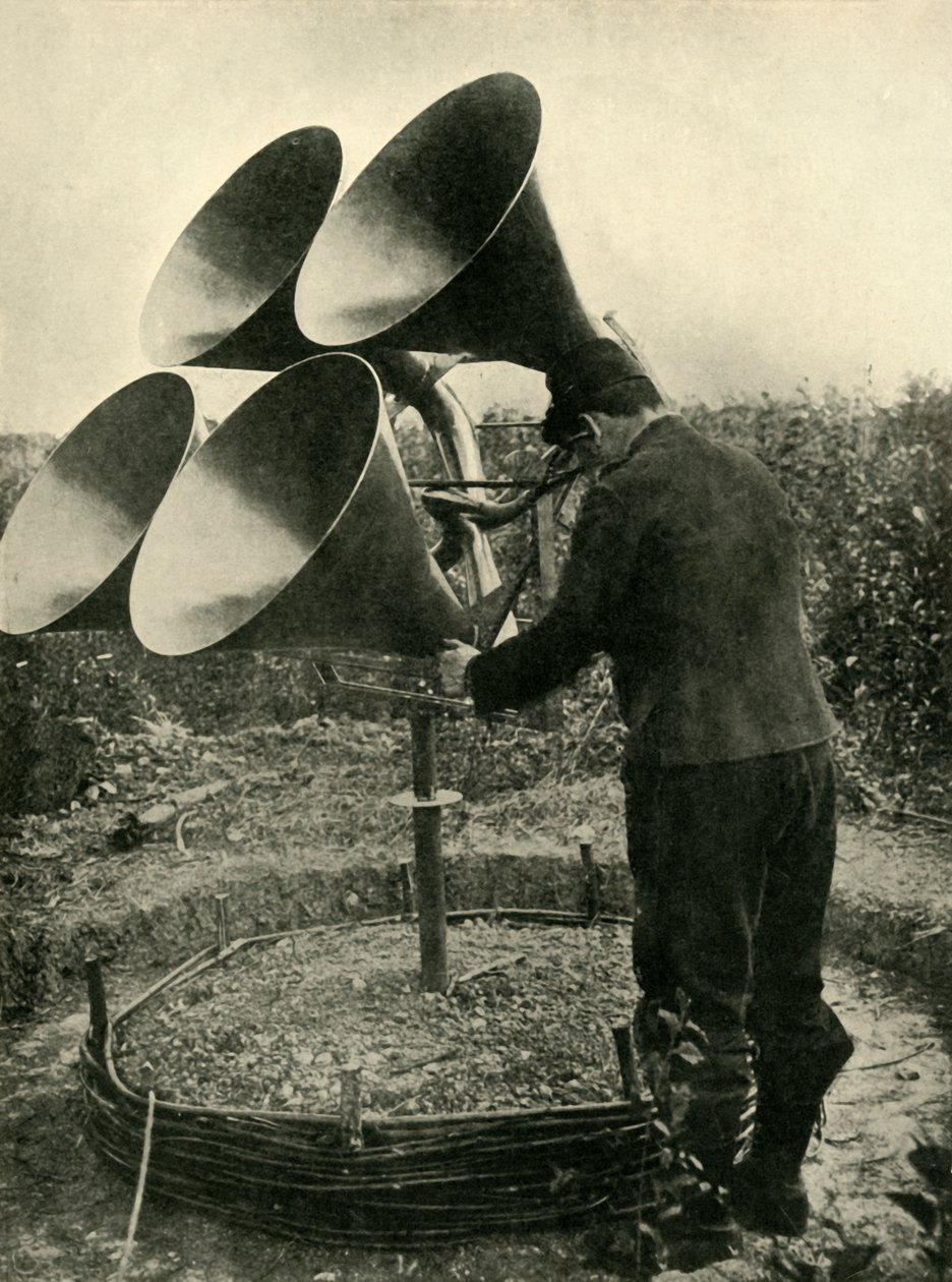 Uçaksavar cihazı, Birinci Dünya Savaşı, 1914-1918, c1920. by Unbekannt