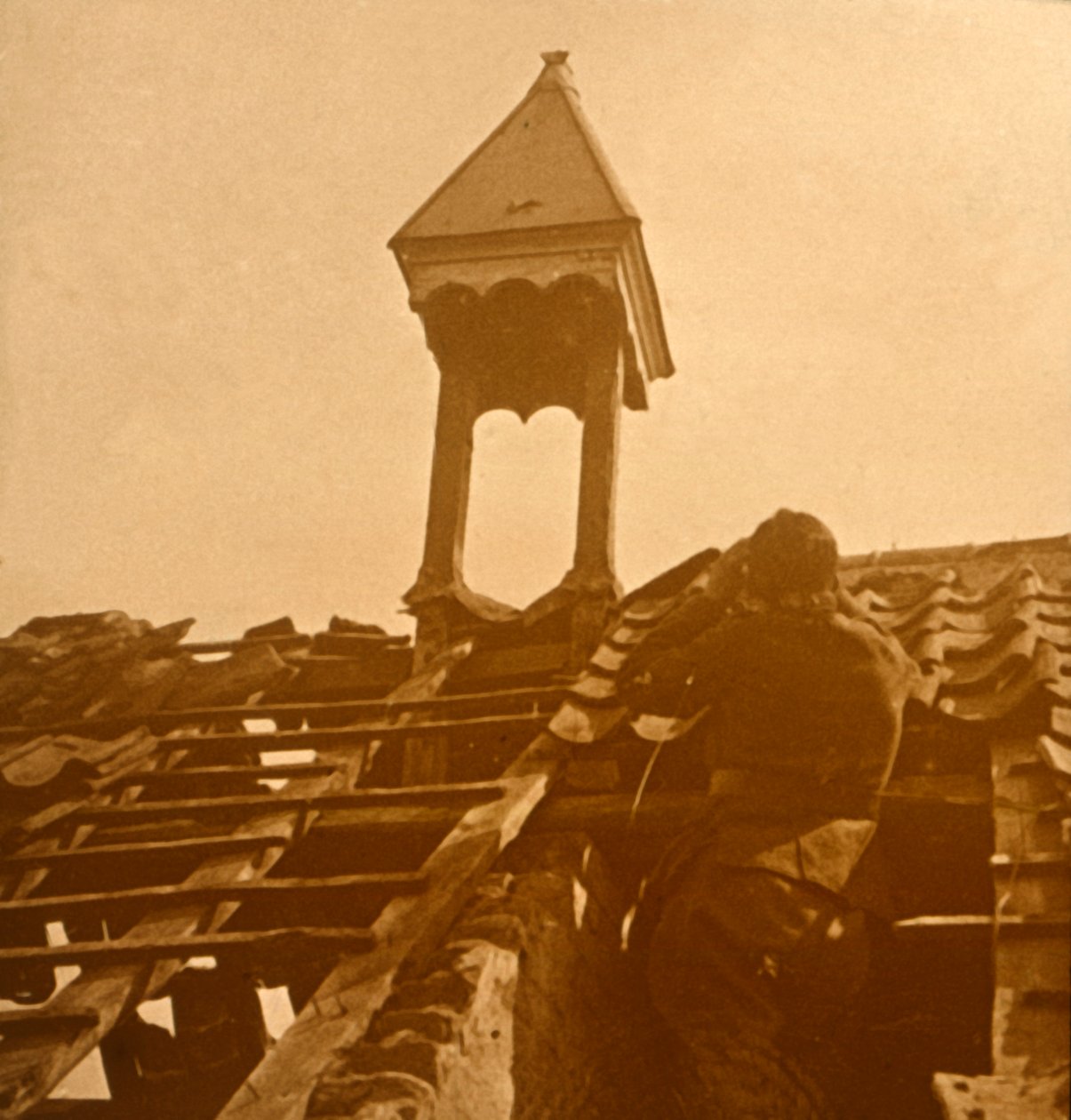 Uçaksavar ateşi, cephe hattı, c1914-c1918 by Unbekannt
