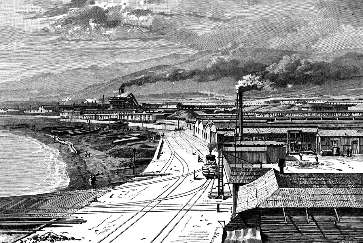 Antofagasta, Şili, 1895 by Unbekannt