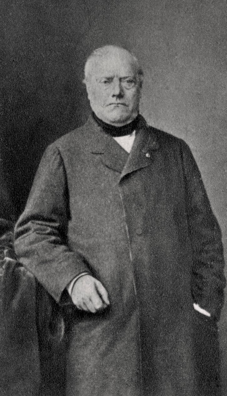 Antoine-Louis Barye, Fransız heykeltıraş, 1862 by Unbekannt