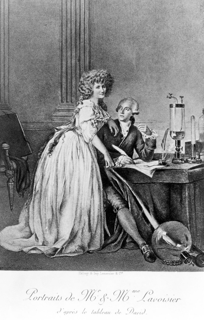 Antoine Lavoisier, Fransız kimyager by Unbekannt