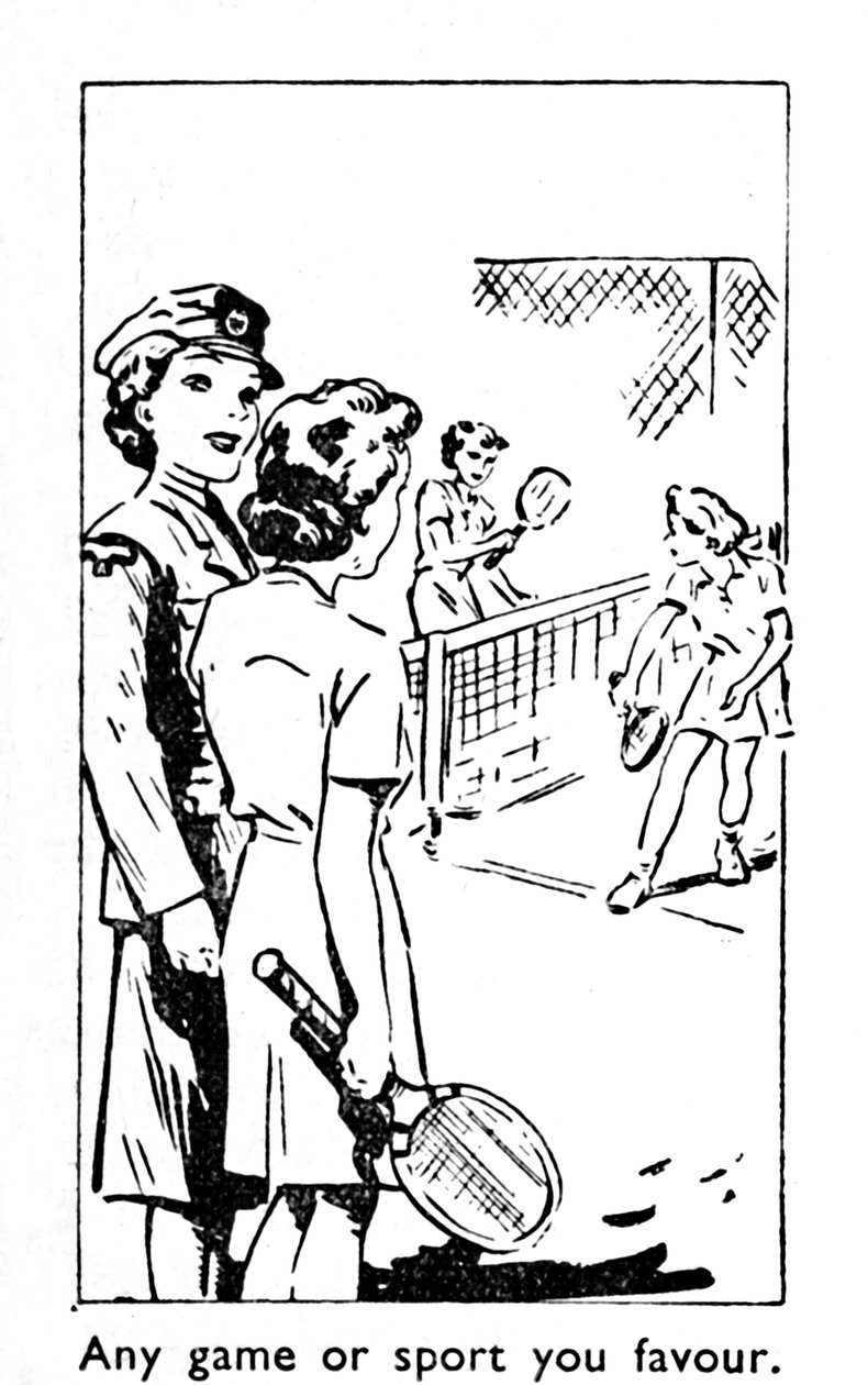 Sevdiğiniz herhangi bir oyun veya spor, 1940 by Unbekannt