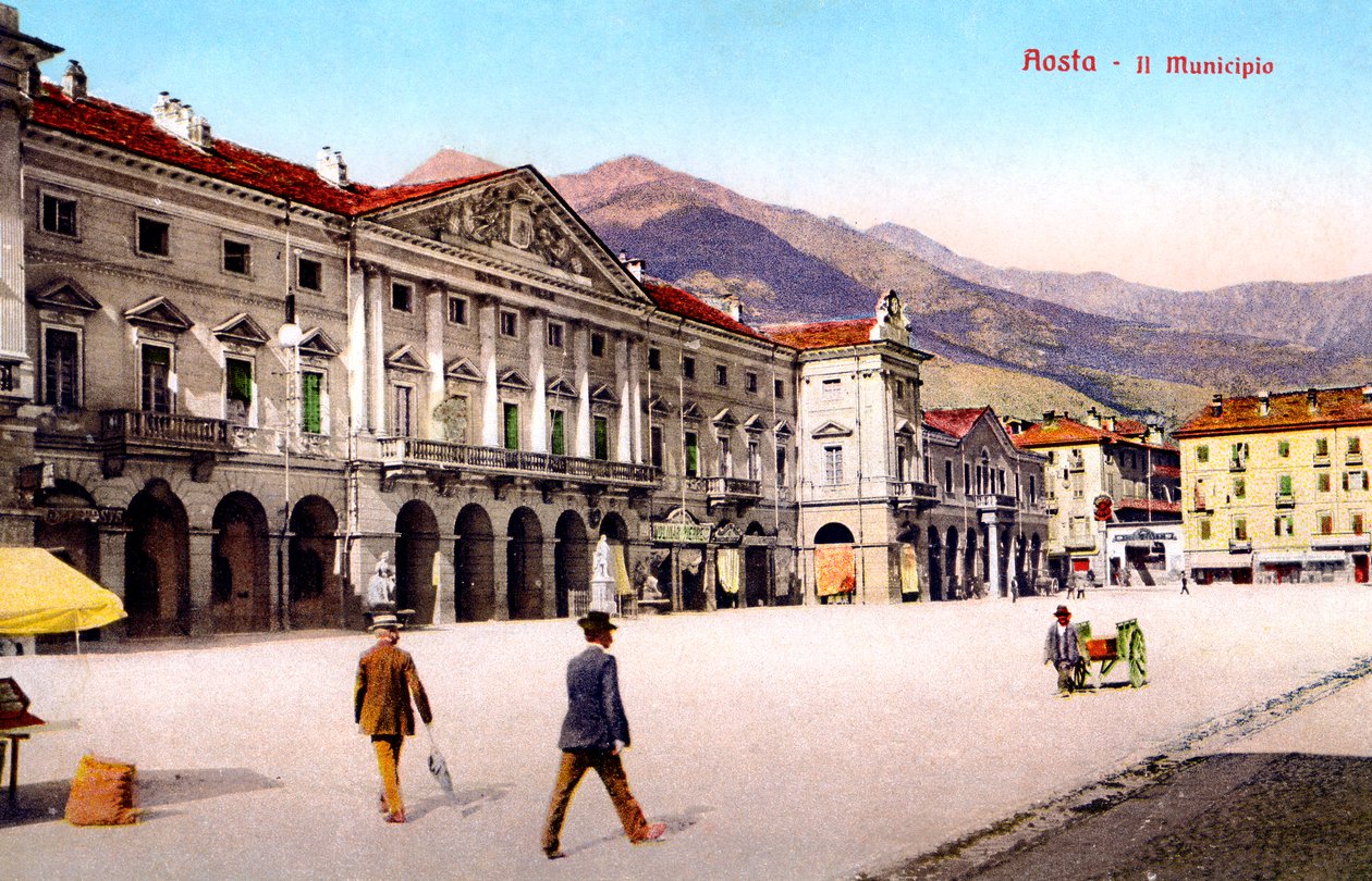 Aosta - Belediye Binası, 20. Yüzyıl by Unbekannt