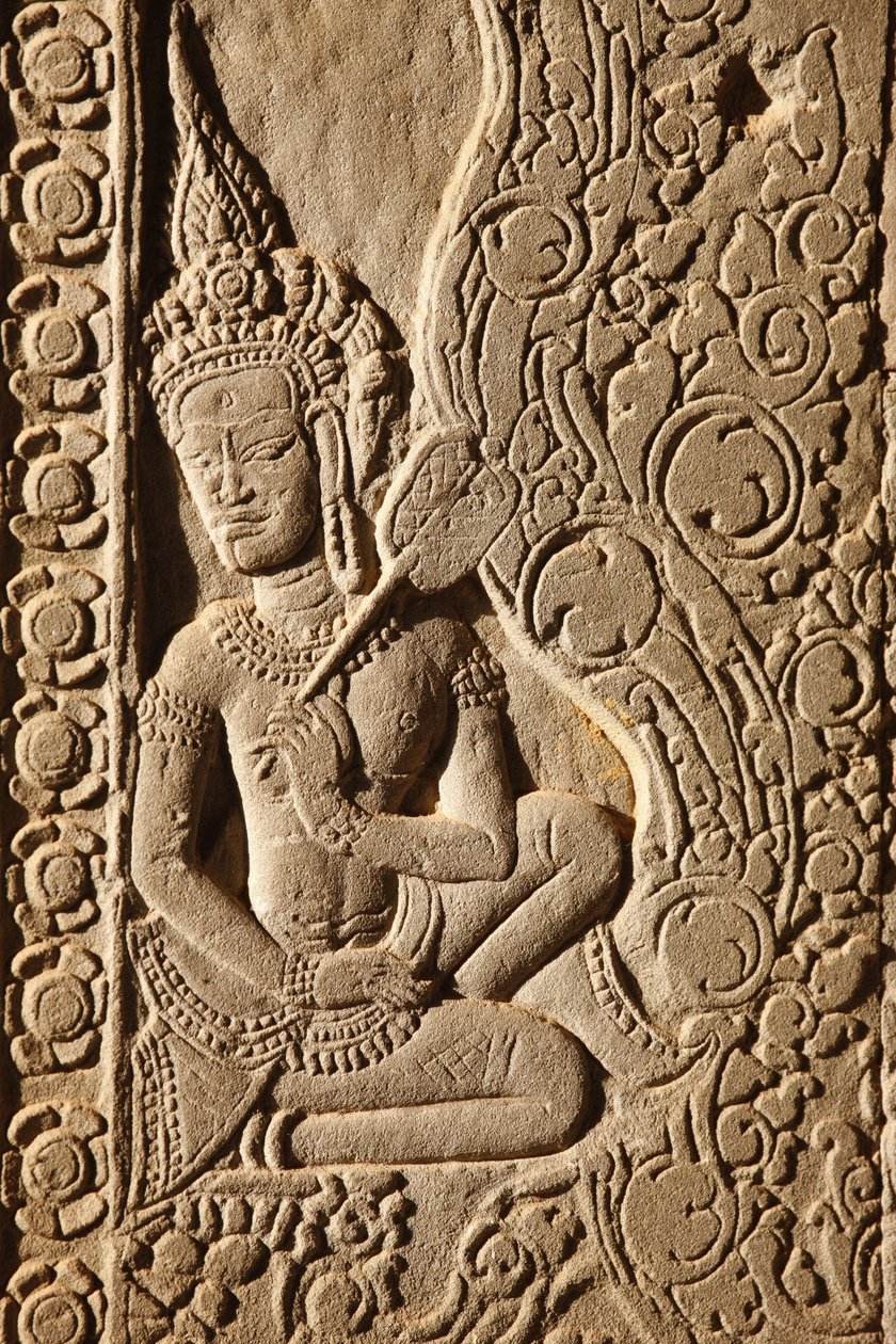 Apsara Dansçısı Angkor Wat