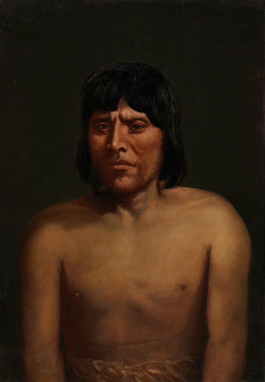 Araukan Adamı, yak. 1890-1892. by Unbekannt