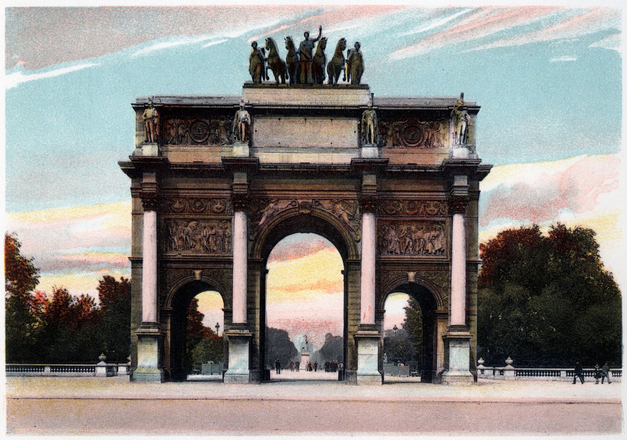 Arc de Triomphe, Paris, c1900 by Unbekannt