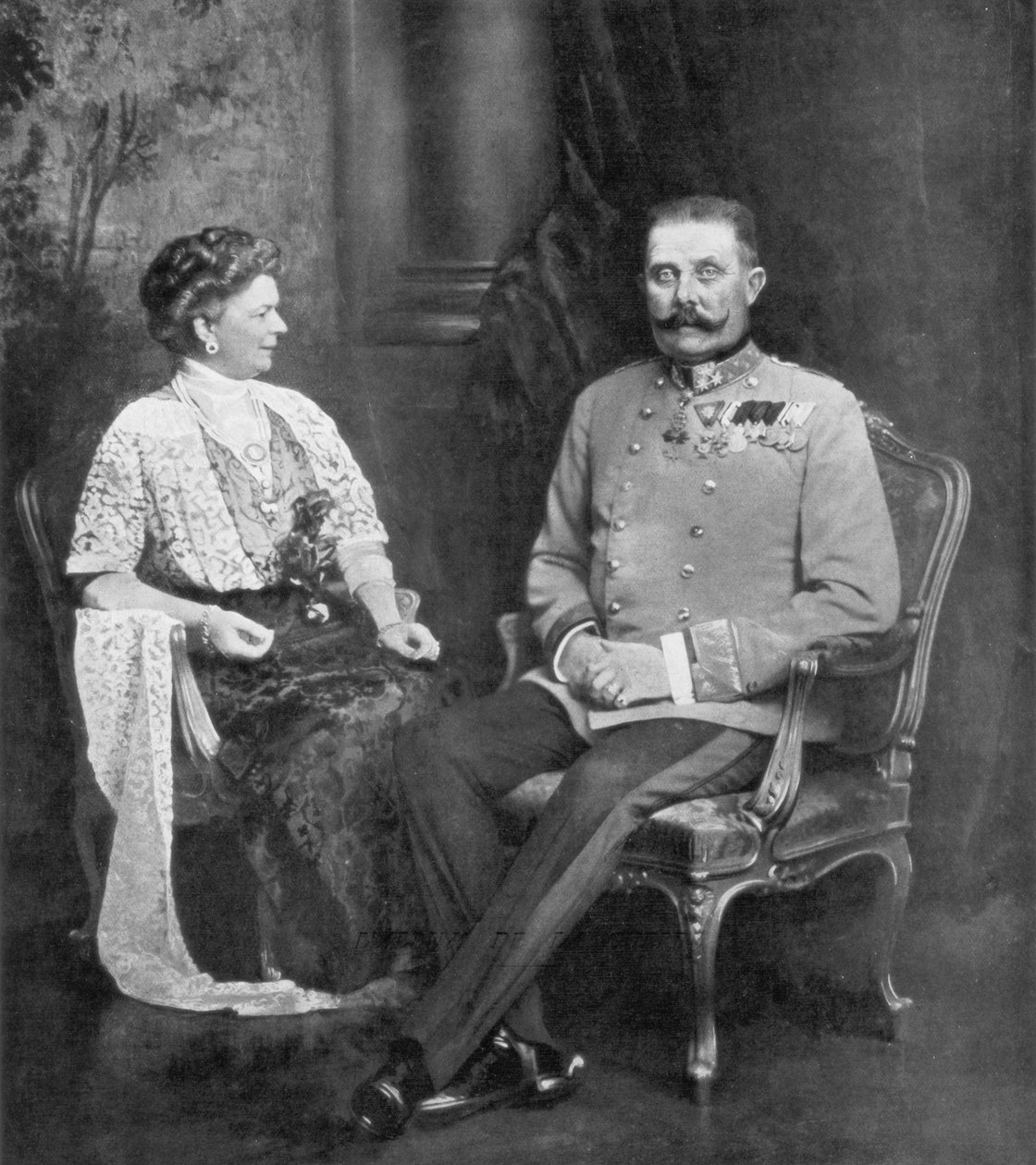 Avusturya Arşidükü Franz Ferdinand ve Sophie, Hohenberg Düşesi, 1914, 1926 by Unbekannt