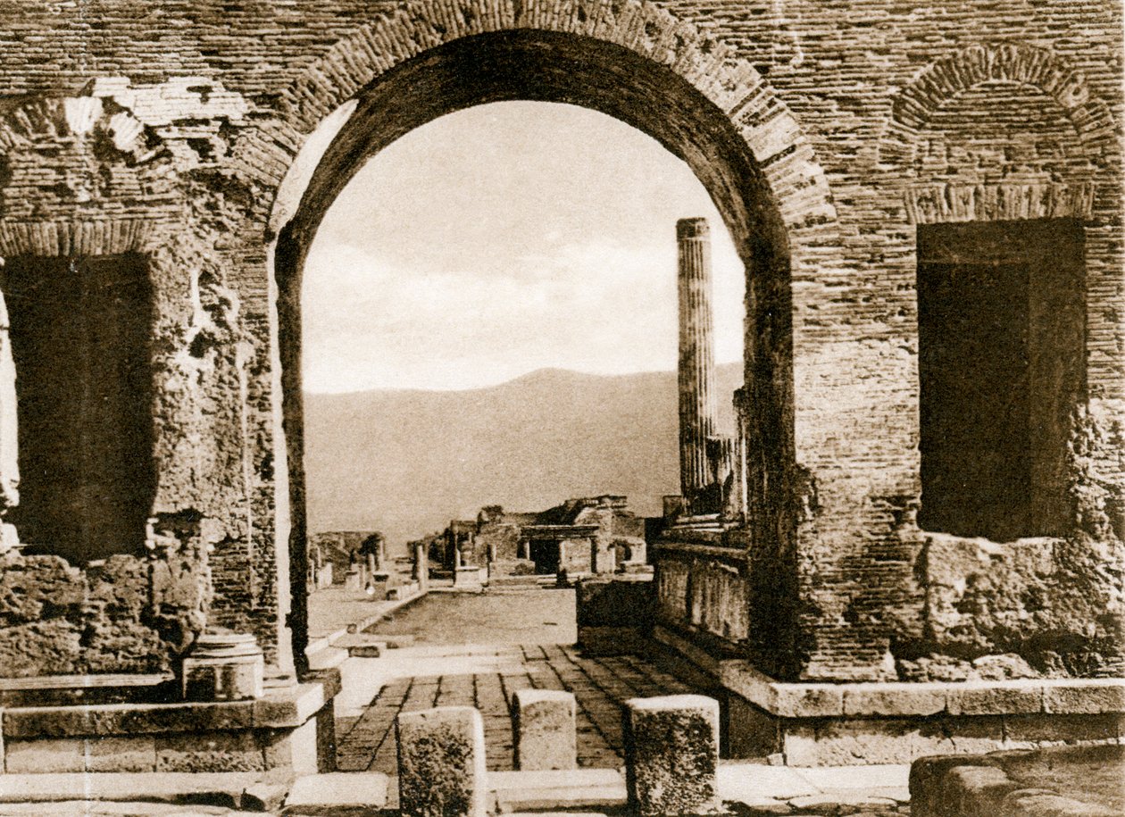 Nero Kemeri, Pompeii, İtalya, c1900