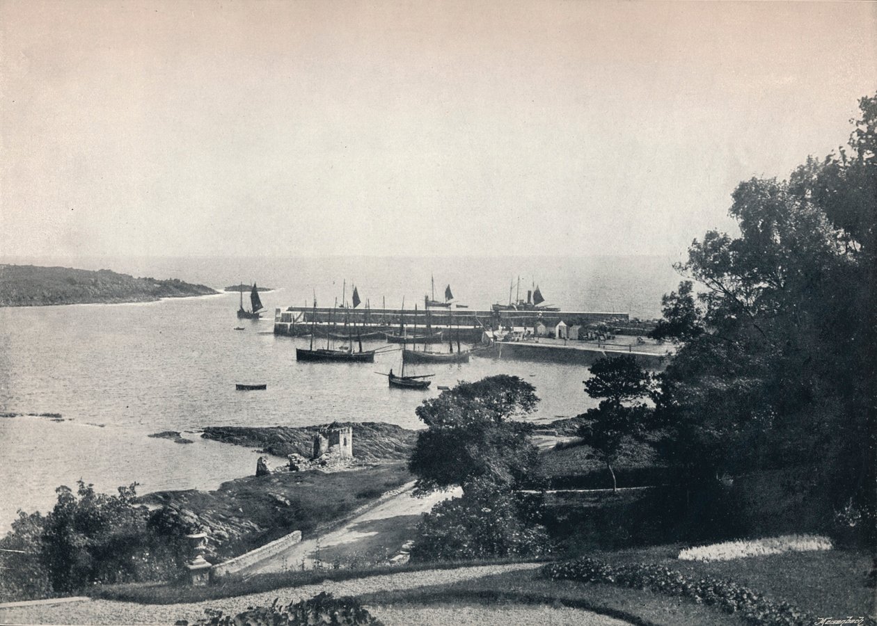 Ardglass - Limanın Genel Görünümü, 1895 by Unbekannt