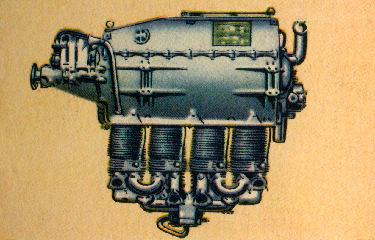 Argus As 8 100 beygir gücünde uçak motoru, 1932. by Unbekannt