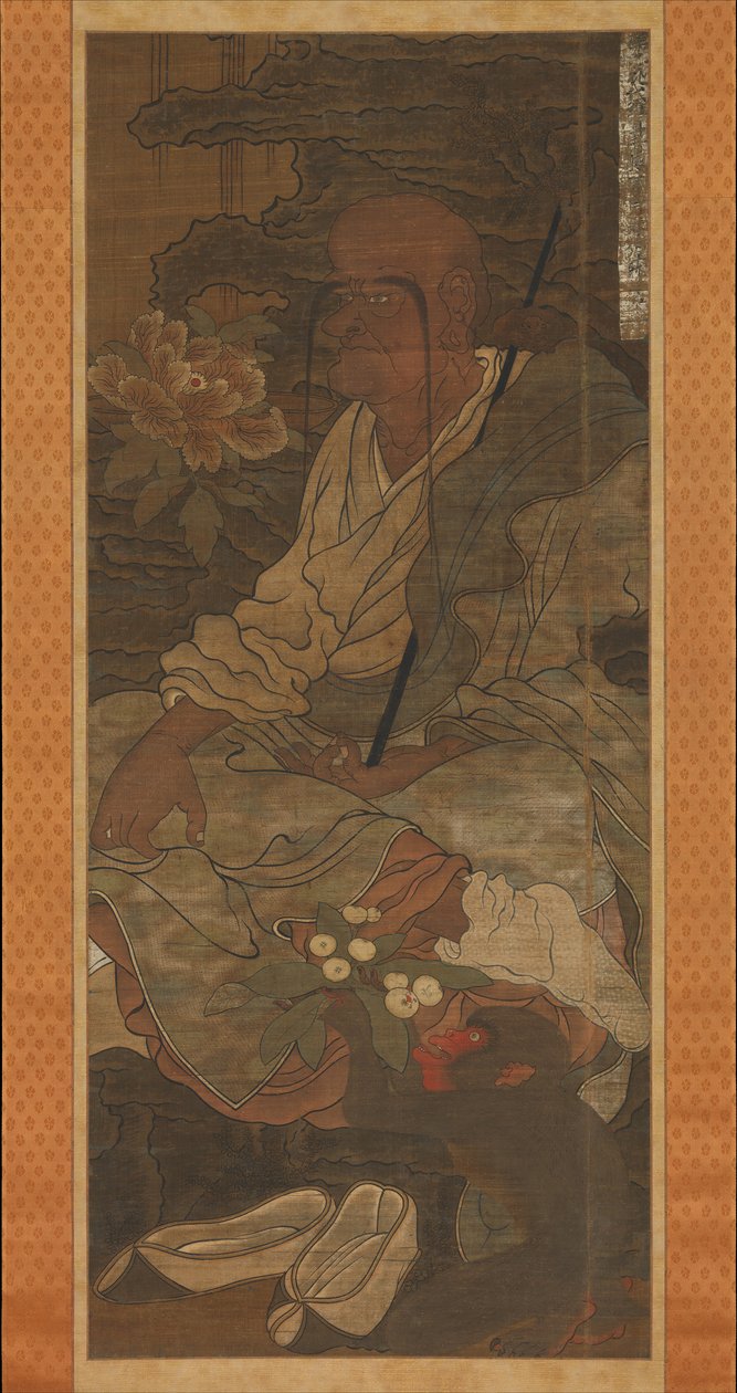 On altı Arhat serisinden Arhat, 14. yüzyıl. by Unbekannt